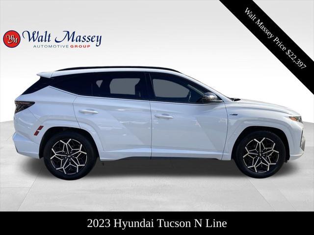 used 2023 Hyundai Tucson car, priced at $22,397