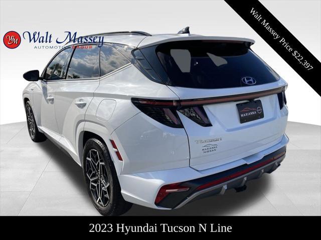 used 2023 Hyundai Tucson car, priced at $22,397