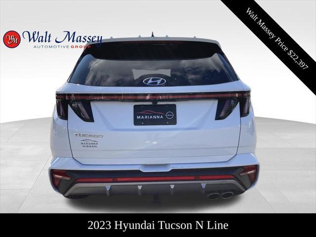 used 2023 Hyundai Tucson car, priced at $22,397