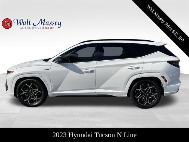 used 2023 Hyundai Tucson car, priced at $22,397