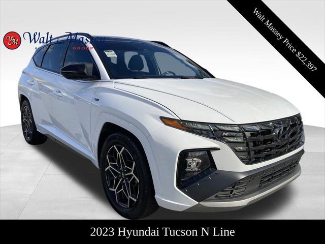 used 2023 Hyundai Tucson car, priced at $22,397