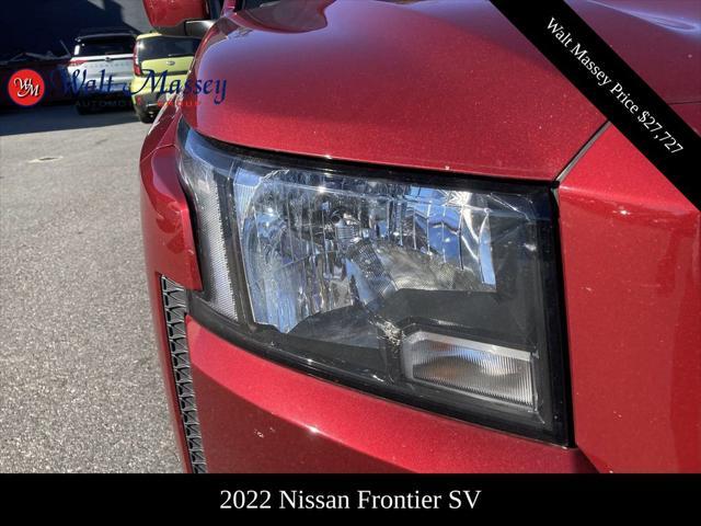 used 2022 Nissan Frontier car, priced at $27,727