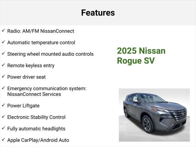 new 2025 Nissan Rogue car, priced at $29,801