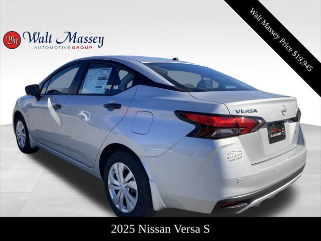 new 2025 Nissan Versa car, priced at $19,945