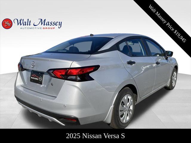 new 2025 Nissan Versa car, priced at $19,945