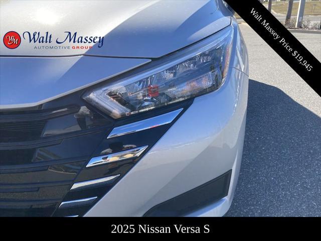 new 2025 Nissan Versa car, priced at $19,945