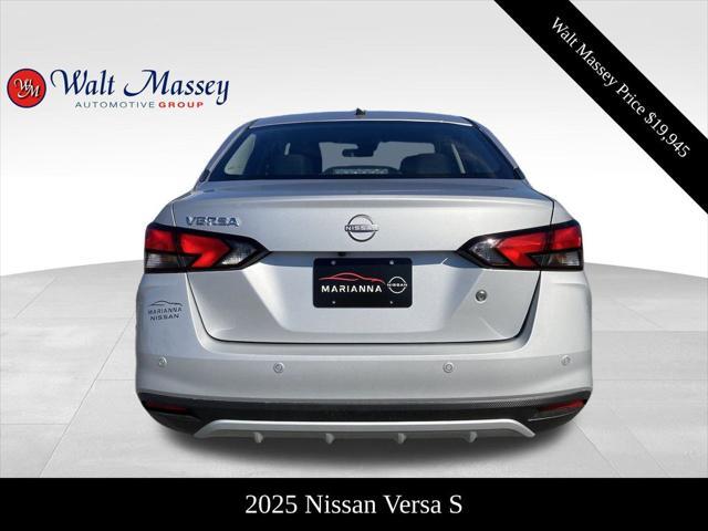 new 2025 Nissan Versa car, priced at $19,945