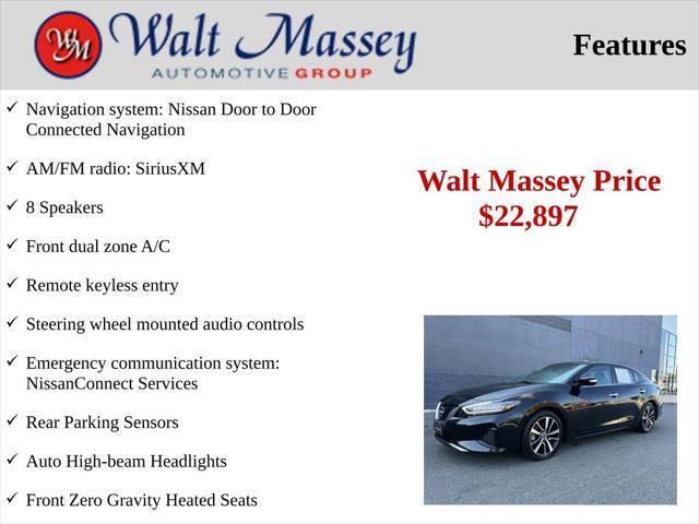 used 2023 Nissan Maxima car, priced at $22,897