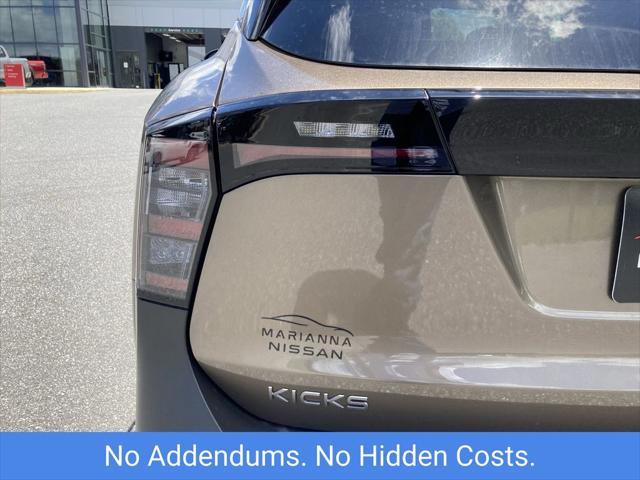 new 2025 Nissan Kicks car, priced at $24,990