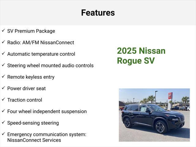 new 2025 Nissan Rogue car, priced at $33,897