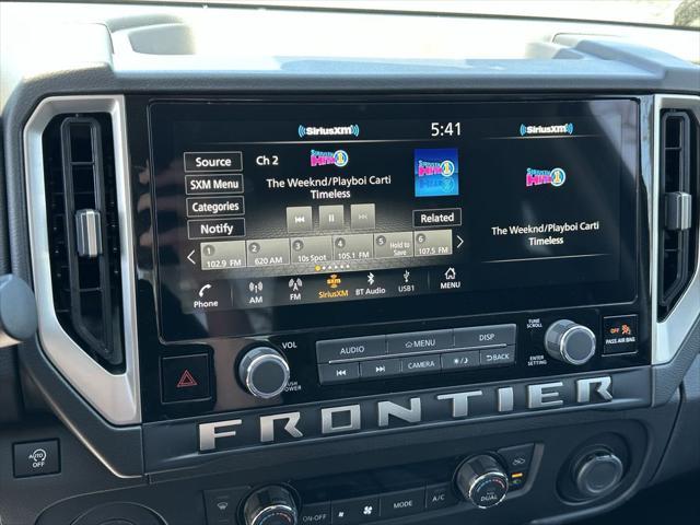 new 2025 Nissan Frontier car, priced at $36,582