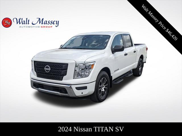 new 2024 Nissan Titan car, priced at $46,420