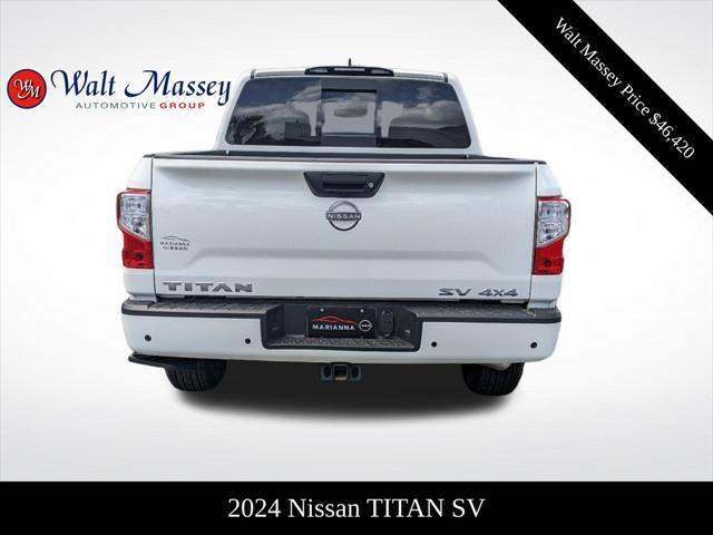 new 2024 Nissan Titan car, priced at $46,420