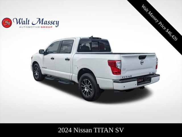 new 2024 Nissan Titan car, priced at $46,420