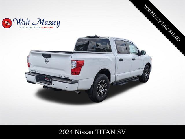 new 2024 Nissan Titan car, priced at $46,420