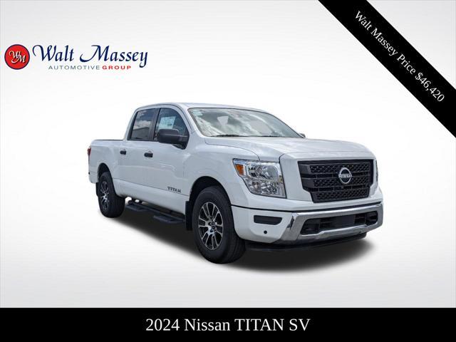 new 2024 Nissan Titan car, priced at $46,420