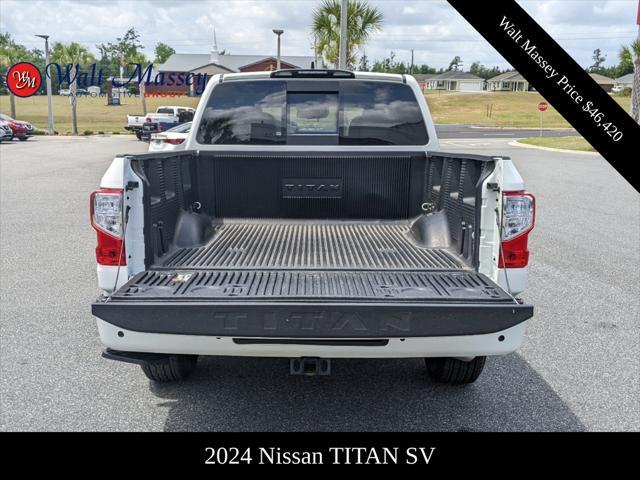 new 2024 Nissan Titan car, priced at $46,420