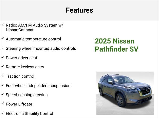 new 2025 Nissan Pathfinder car, priced at $40,957