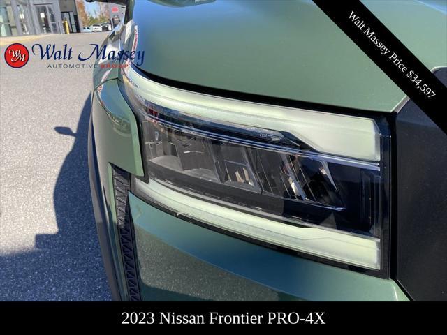 used 2023 Nissan Frontier car, priced at $34,597