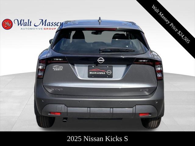 new 2025 Nissan Kicks car, priced at $24,505