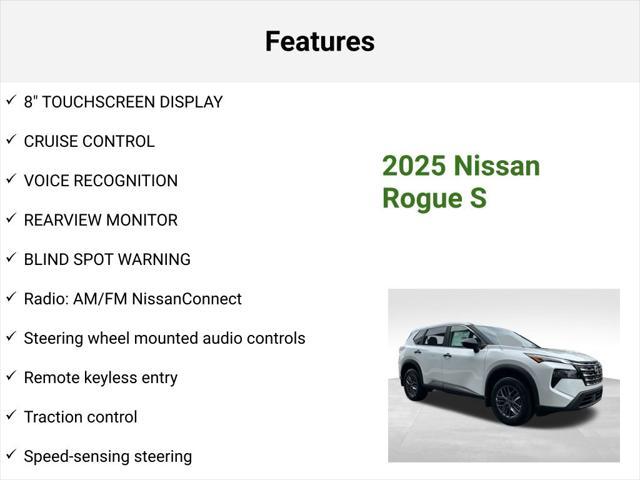 new 2025 Nissan Rogue car, priced at $31,286