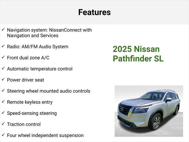 new 2025 Nissan Pathfinder car, priced at $40,769
