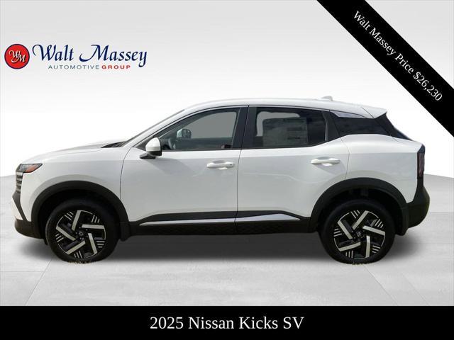 new 2025 Nissan Kicks car, priced at $26,230