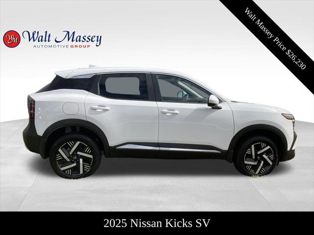 new 2025 Nissan Kicks car, priced at $26,230