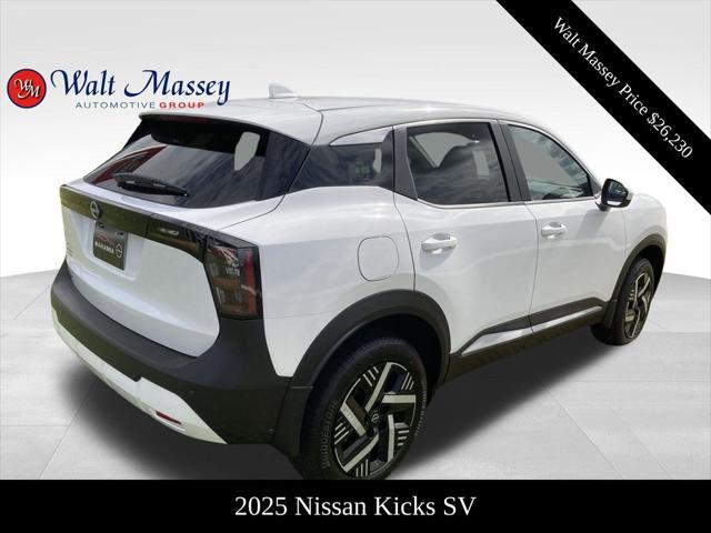 new 2025 Nissan Kicks car, priced at $26,230