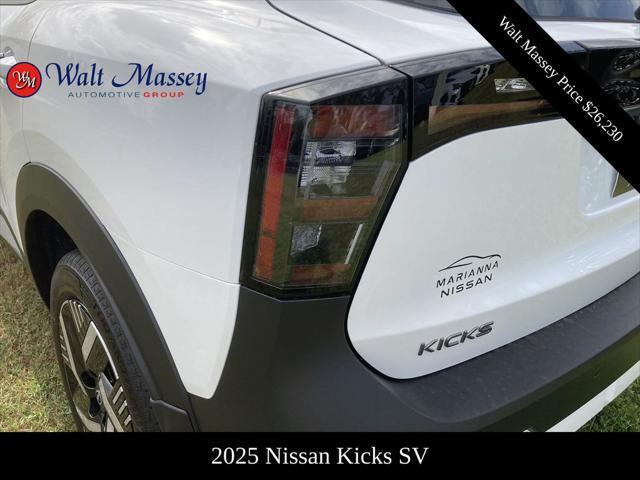 new 2025 Nissan Kicks car, priced at $26,230