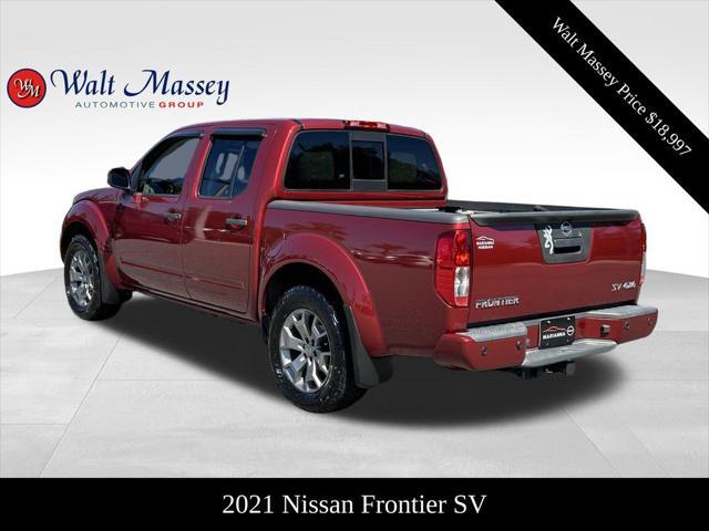 used 2021 Nissan Frontier car, priced at $18,997