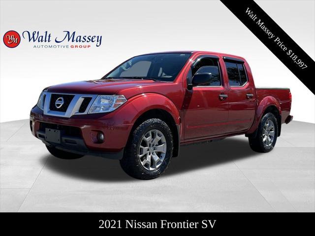 used 2021 Nissan Frontier car, priced at $18,997