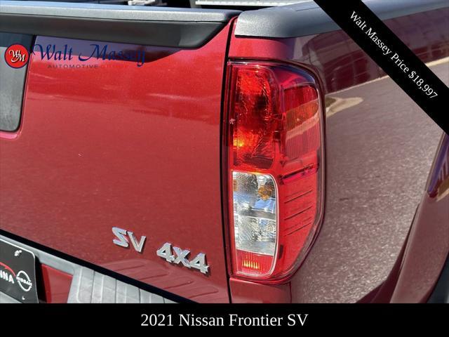 used 2021 Nissan Frontier car, priced at $18,997