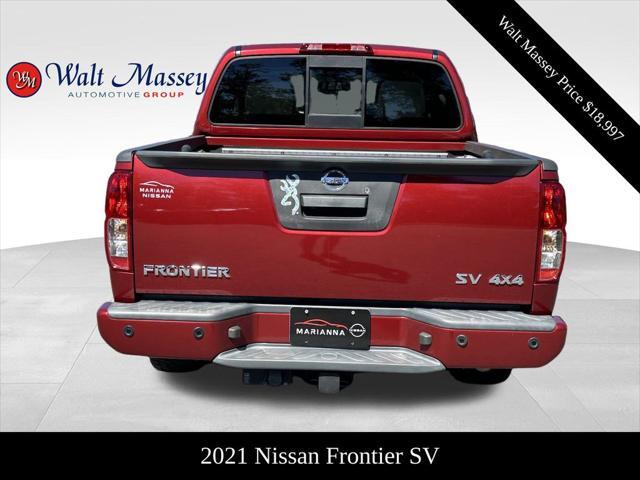 used 2021 Nissan Frontier car, priced at $18,997