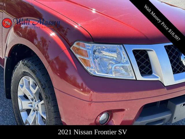 used 2021 Nissan Frontier car, priced at $18,997