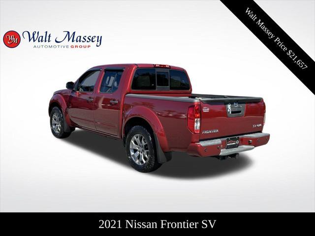 used 2021 Nissan Frontier car, priced at $21,657