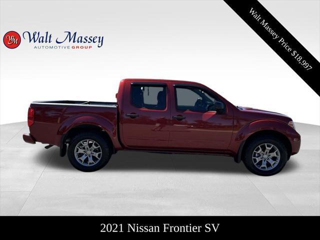 used 2021 Nissan Frontier car, priced at $18,997