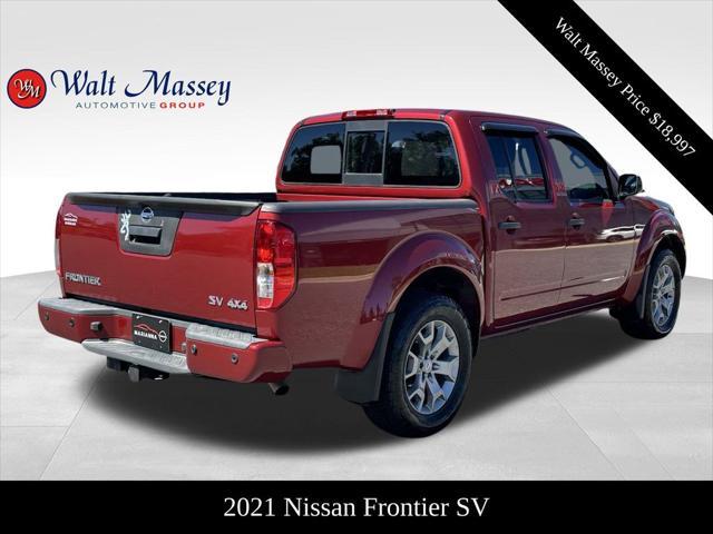 used 2021 Nissan Frontier car, priced at $18,997