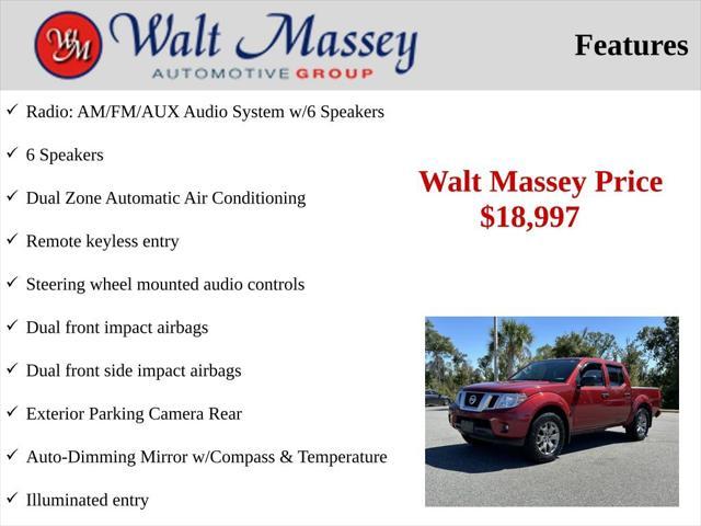 used 2021 Nissan Frontier car, priced at $18,997