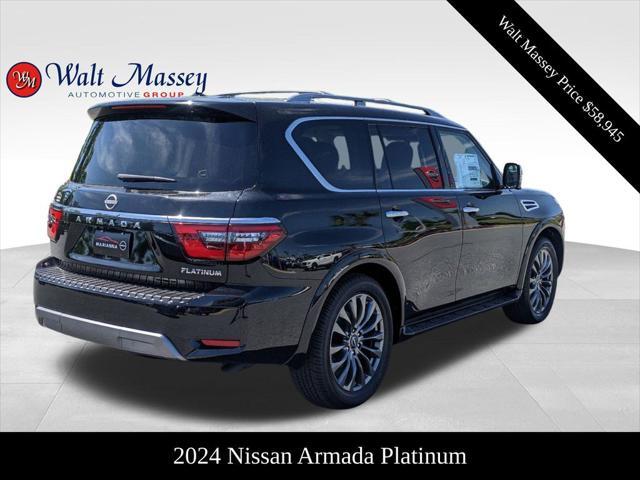 new 2024 Nissan Armada car, priced at $58,945