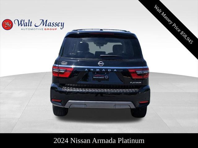 new 2024 Nissan Armada car, priced at $58,945