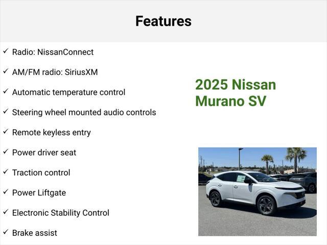 new 2025 Nissan Murano car, priced at $41,467