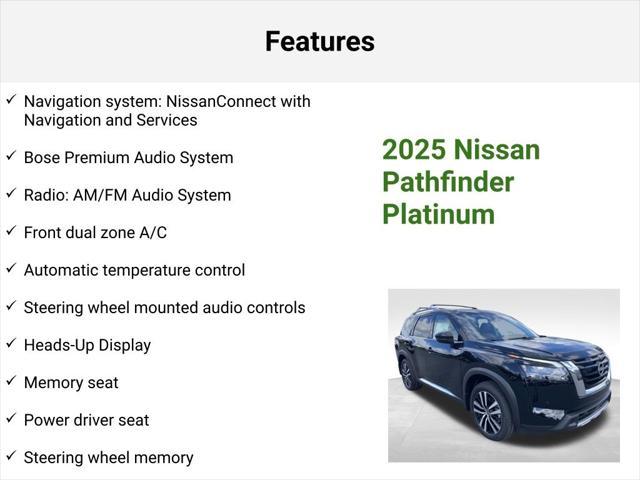 new 2025 Nissan Pathfinder car, priced at $47,790