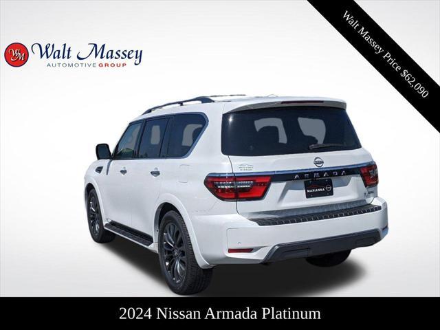 new 2024 Nissan Armada car, priced at $62,090