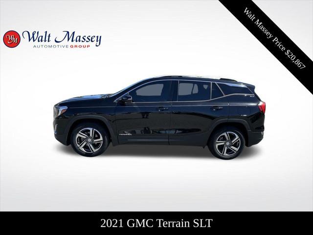 used 2021 GMC Terrain car, priced at $20,867