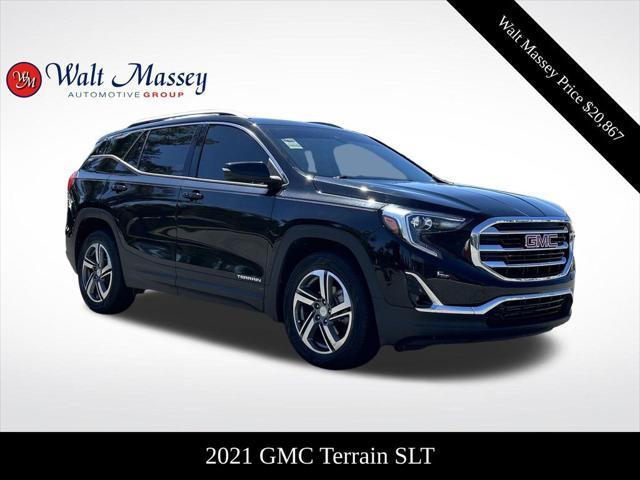 used 2021 GMC Terrain car, priced at $20,867