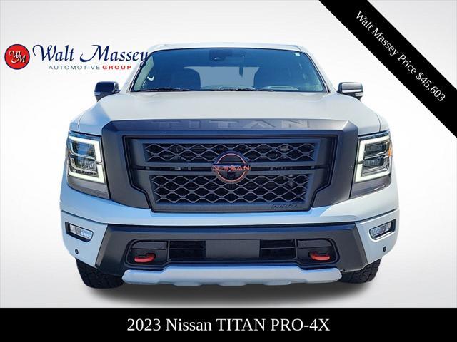 used 2023 Nissan Titan car, priced at $45,603