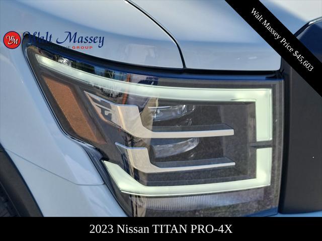 used 2023 Nissan Titan car, priced at $45,603