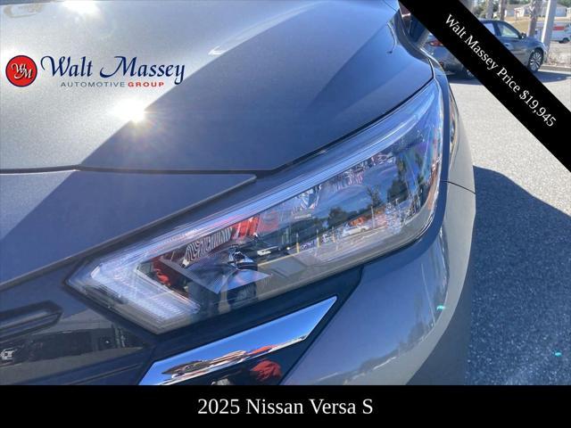 new 2025 Nissan Versa car, priced at $19,945