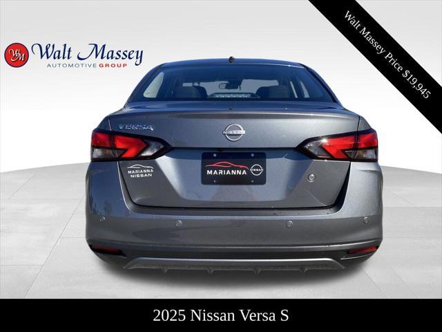 new 2025 Nissan Versa car, priced at $19,945